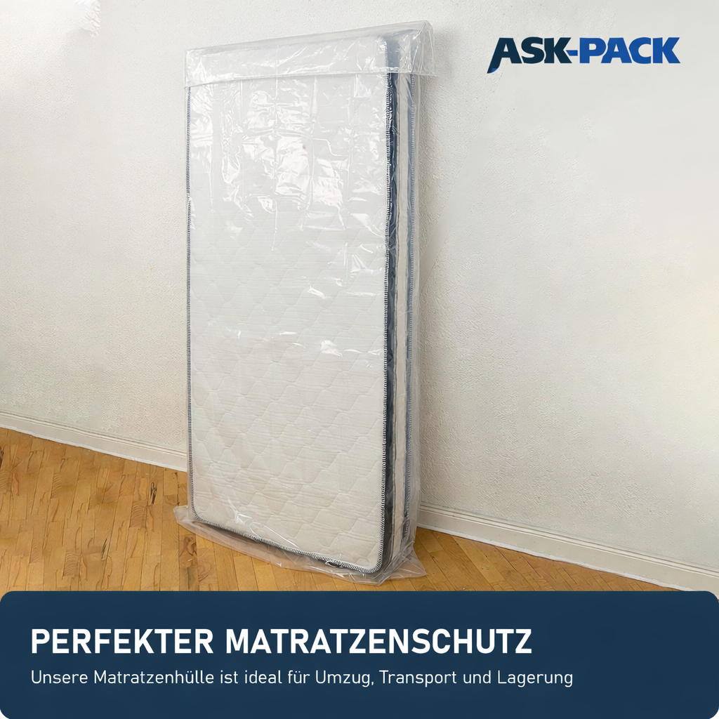 NEU - Matratzenschutzhülle 90 x 200 cm – ohne Verschluss