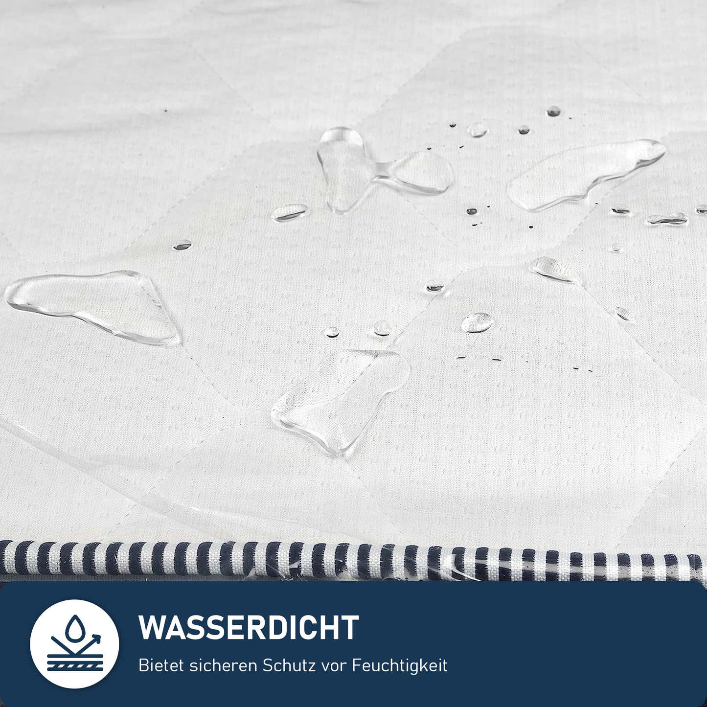 NEU - Matratzenschutzhülle 90 x 200 cm – ohne Verschluss