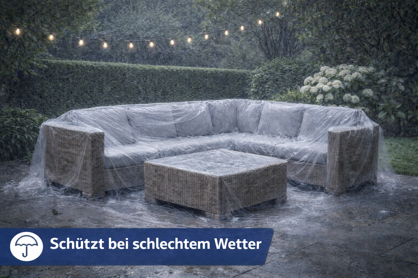 NEU - Abdeckfolie 100 µm – Extra starke Möbelschutzfolie 4x5m (20m²) – Schutzfolie für Umzug, Malerarbeiten & Möbel